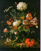 Jan Davidz de Heem Vase of Flowers 001 USA oil painting artist